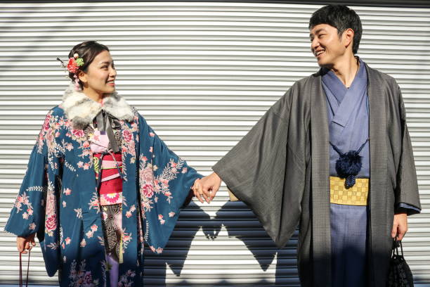 istock Kimono wedding photo 913106586