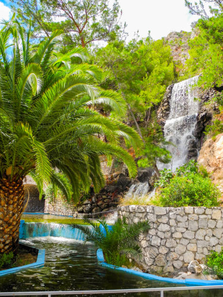 istock The waterfalls in Loutraki. 913113954