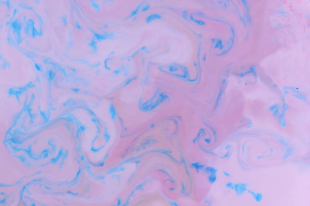 istock Abstract multicolored background with paints on liquid, multicolored stains on milk, cosmic holographic pattern, minimalism, pop art texture for designer 913114552