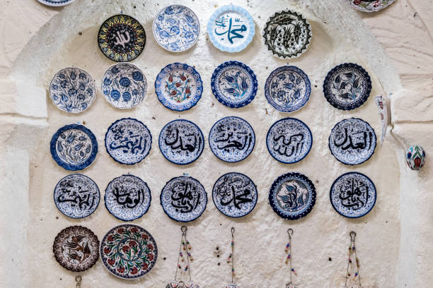 Colorful ceramics in cappadocia,Turkey