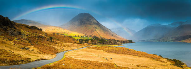 istock Lake District rainbow dramatic sky over Wastwater Yewbarrow panorama Cumbria 913119280