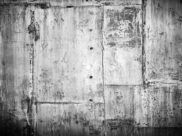istock Grunge scratched sheets of metal surface close up texture background 913124922