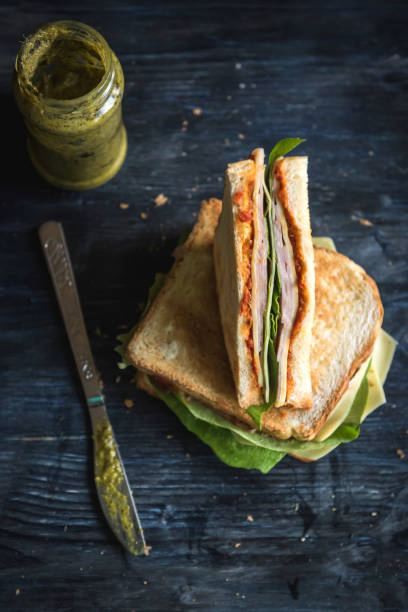istock Toast sandwiches served 913131306