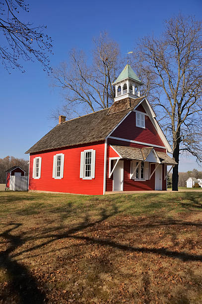 istock Little Red Schoolhouse Vertical 91315634