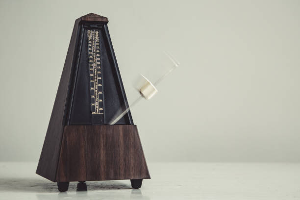 istock Color shot of a vintage metronome 913165714