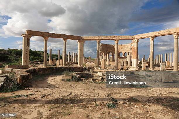Market Place In Leptis Magna Stock Photo - Download Image Now - Libya, Tripoli - Libya, Capital Cities
