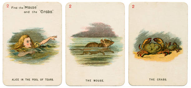 istock Alice In Wonderland playing cards 1898 Set 2 913172258