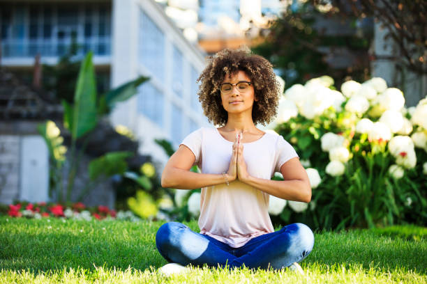 istock Relaxing Woman Outdoors 913172938