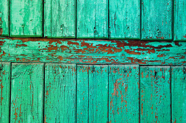 istock Old cracked paint on a wooden surface 913179912