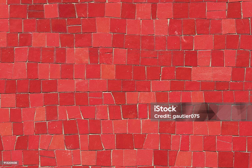 Red mosaics  Abstract Stock Photo
