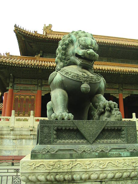 October 23, 2025, Beijing, China:The Imperial Palace located in Beijing, China,was the royal palace of the Ming and Qing dynasties.  It was formerly known as the Purple Forbidden City and is situated at the center of Beijing's central axis.  Centered around the three main halls, it covers an area of approximately 720,000 square meters and has a construction area of about 150,000 square meters.  There are over 70 large and small palaces.