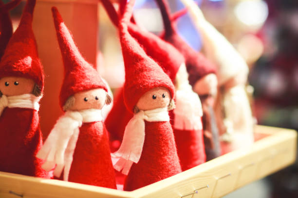 Elements of Christmas decoration