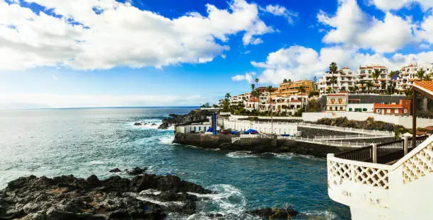 Photo of Tenerife holidays - pictorial Puerto di Santiago, Canary islands of Spain