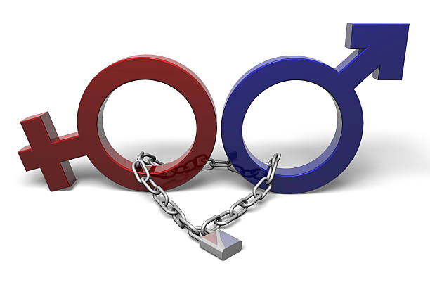 istock Men and Women in Chains 91321971