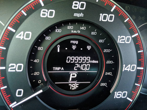 istock 99,999 Miles on Car Odometer 913224216