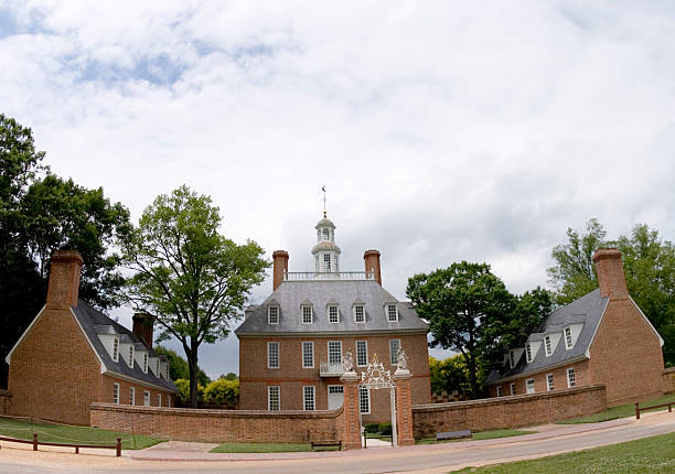 Governor's Palace, Colonial Williamsburg  governor's palace williamsburg stock pictures, royalty-free photos & images