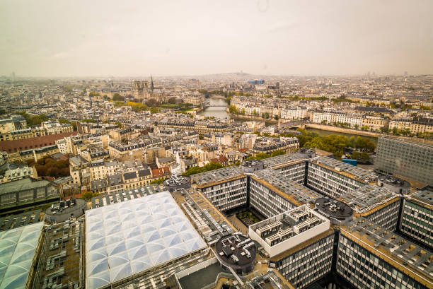 University of Paris Jussieu stock photo