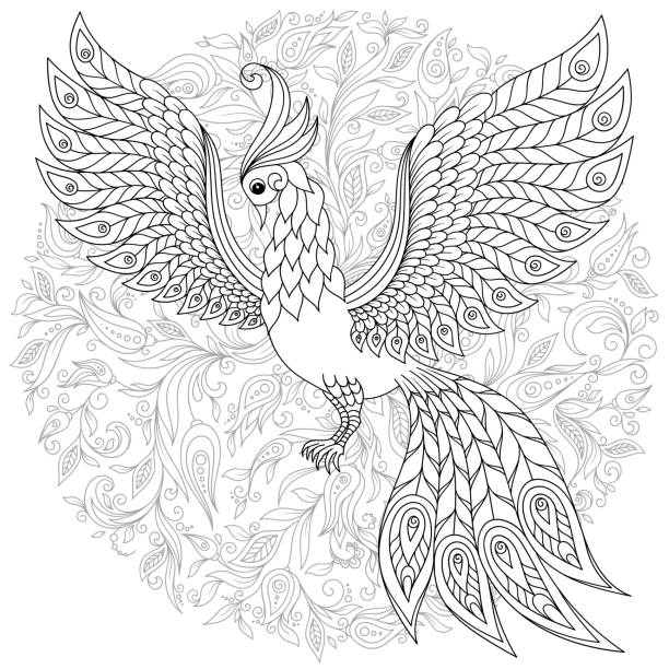 2,376 Drawing Of Animal Henna Illustrations & Clip Art - iStock