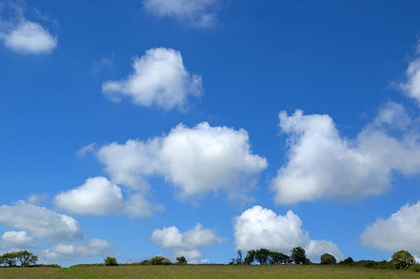 big sky stock photo