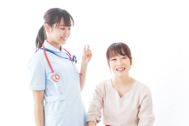istock Nurse and young woman patient 913233868