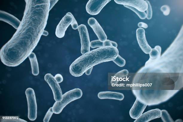 Virus Germinale Influenzale H3n3 - Fotografie stock e altre immagini di Batterio - Batterio, Cellula, Il corpo umano