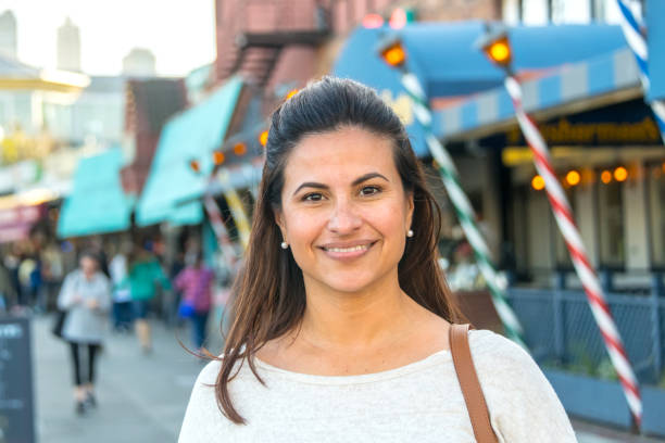 istock Smiling Mature Hispanic Woman 913241354