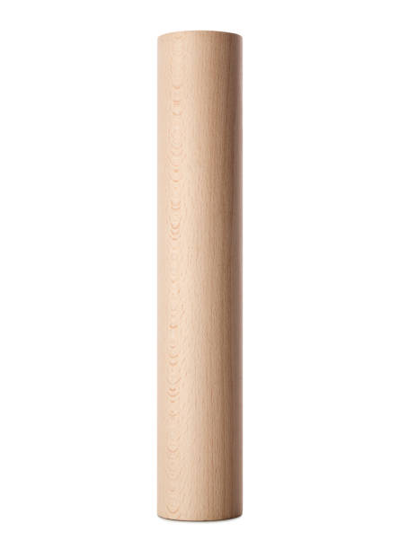 palo di legno su sfondo bianco - wood sticks foto e immagini stock