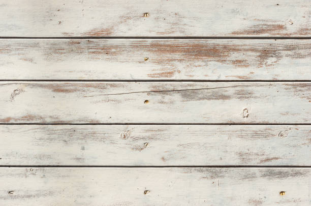 istock Vintage white wood background texture 913275950