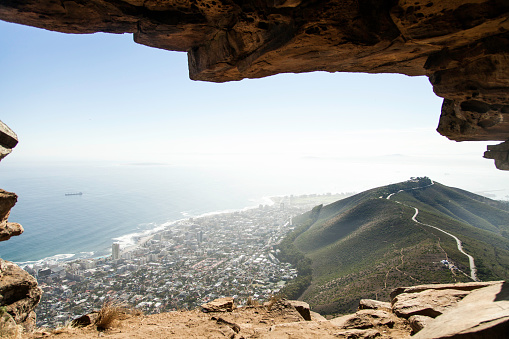 View of Signal Hill from Lions Head.