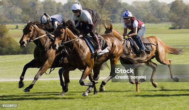 Horse Race Stok Fotoğraflar & At Yarışı‘nin Daha Fazla Resimleri - At Yarışı, Safkan At, Yarış atı