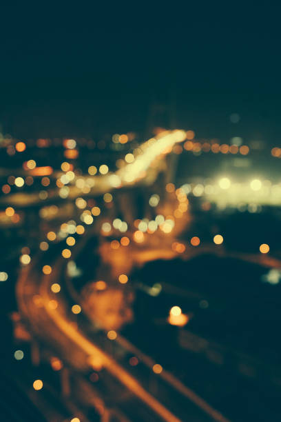 istock Defocused urban abstract texture bokeh city 913292494