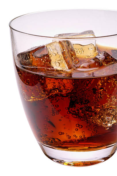 istock Glass of cola drink with ice 91329510