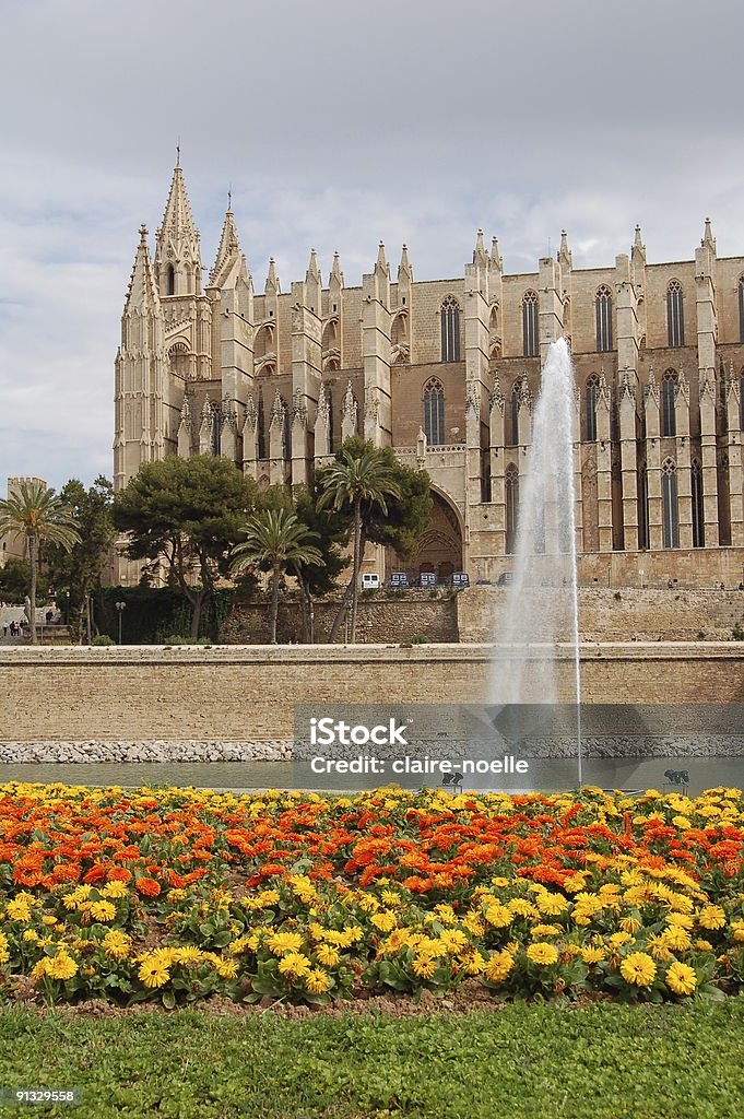 Cattedrale di Palma di Maiorca - Foto stock royalty-free di Ambientazione esterna