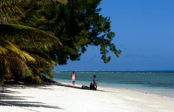 malagasy beach stock photo