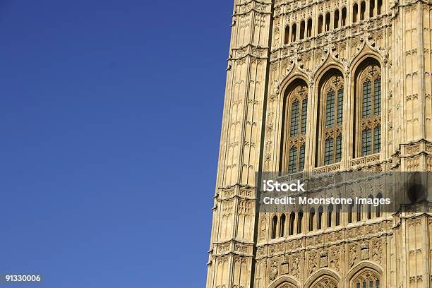 Foto de Victoria Tower No Casas Do Parlamento Em Londres Inglaterra e mais fotos de stock de Abstrato