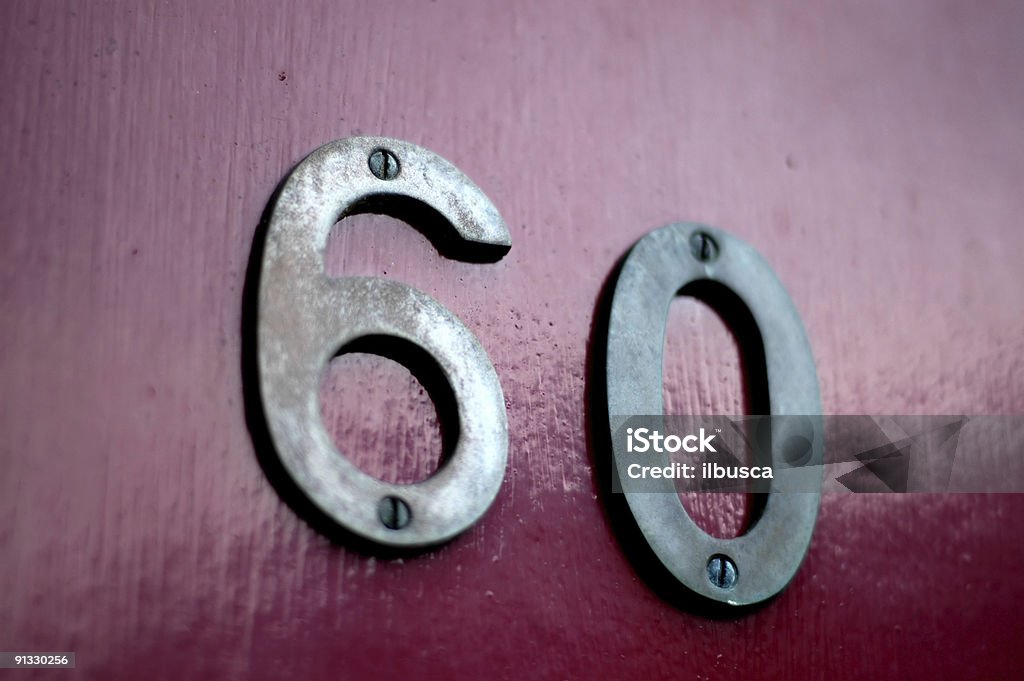 Number 60 Number 60 Stock Photo