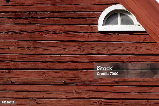 Der Rote Swedish House Stockfoto und mehr Bilder von Architektur - Architektur, Außenaufnahme von Gebäuden, Bunt - Farbton