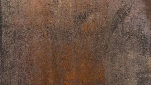 Photo of painted rusty texture background