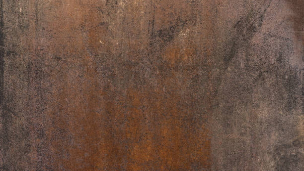 painted rusty texture background - rústico imagens e fotografias de stock