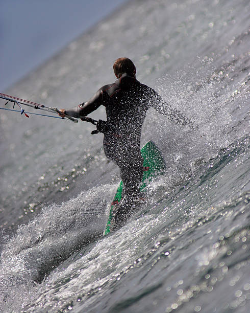 kiteboarding prędkości – zdjęcie