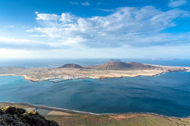 istock Atlantic Ocean and La Graciosa Island view from Lanzarote 913320100