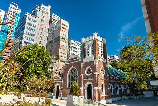 St. Andrews Church in Kowloon, Hong Kong. China