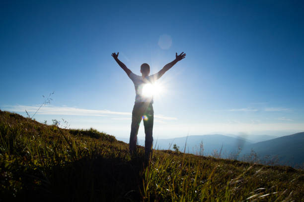 istock The man enjoying freedom 913326154