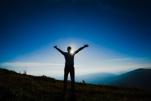 istock The man enjoying freedom 913326176