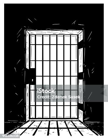 1,235 Prison Door Illustrations & Clip Art - iStock | Prison door opening,  Prison door open, Open prison door