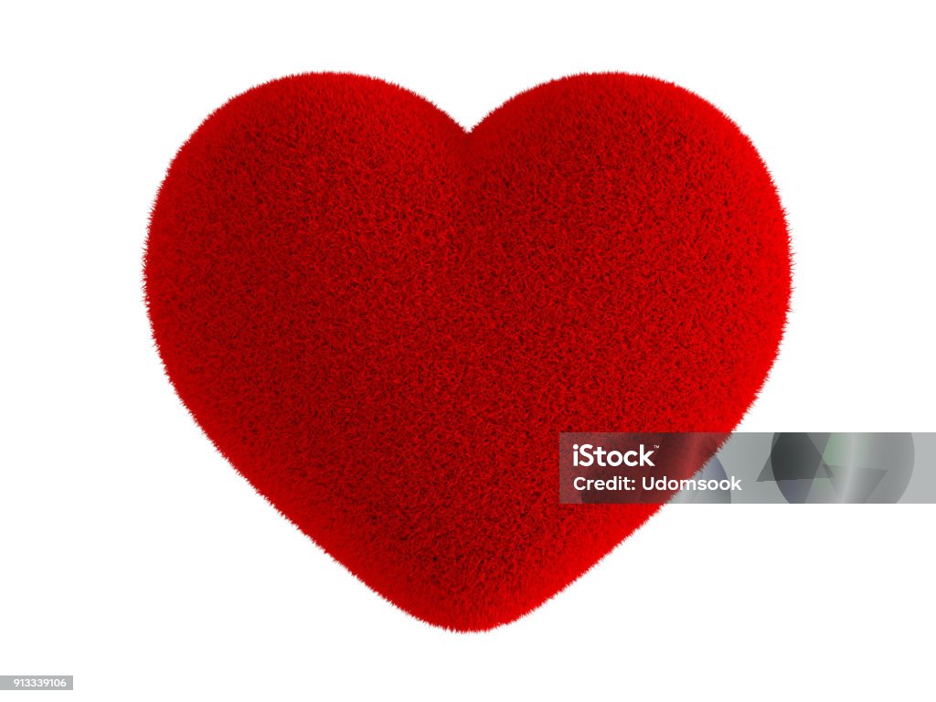 Piel de corazón rojo - Foto de stock de Símbolo en forma de corazón libre de derechos