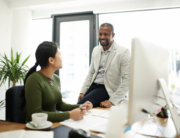 istock Taking business forward with double the expertise 913354412