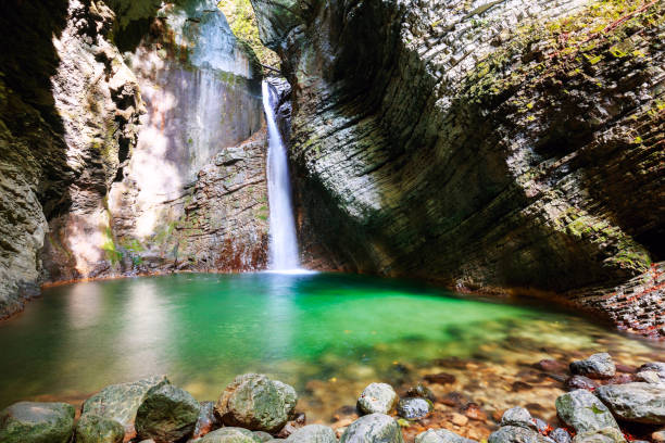 istock Beautiful Kozjak waterfall Slovenia 913370086