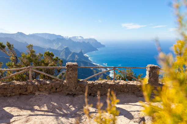 Anaga mountains, Canary Islands, Tenerife, Spain stock photo