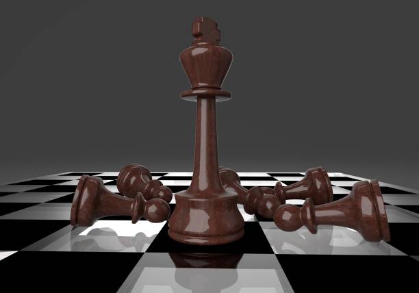 istock Chess business concept, leader & success 913394982